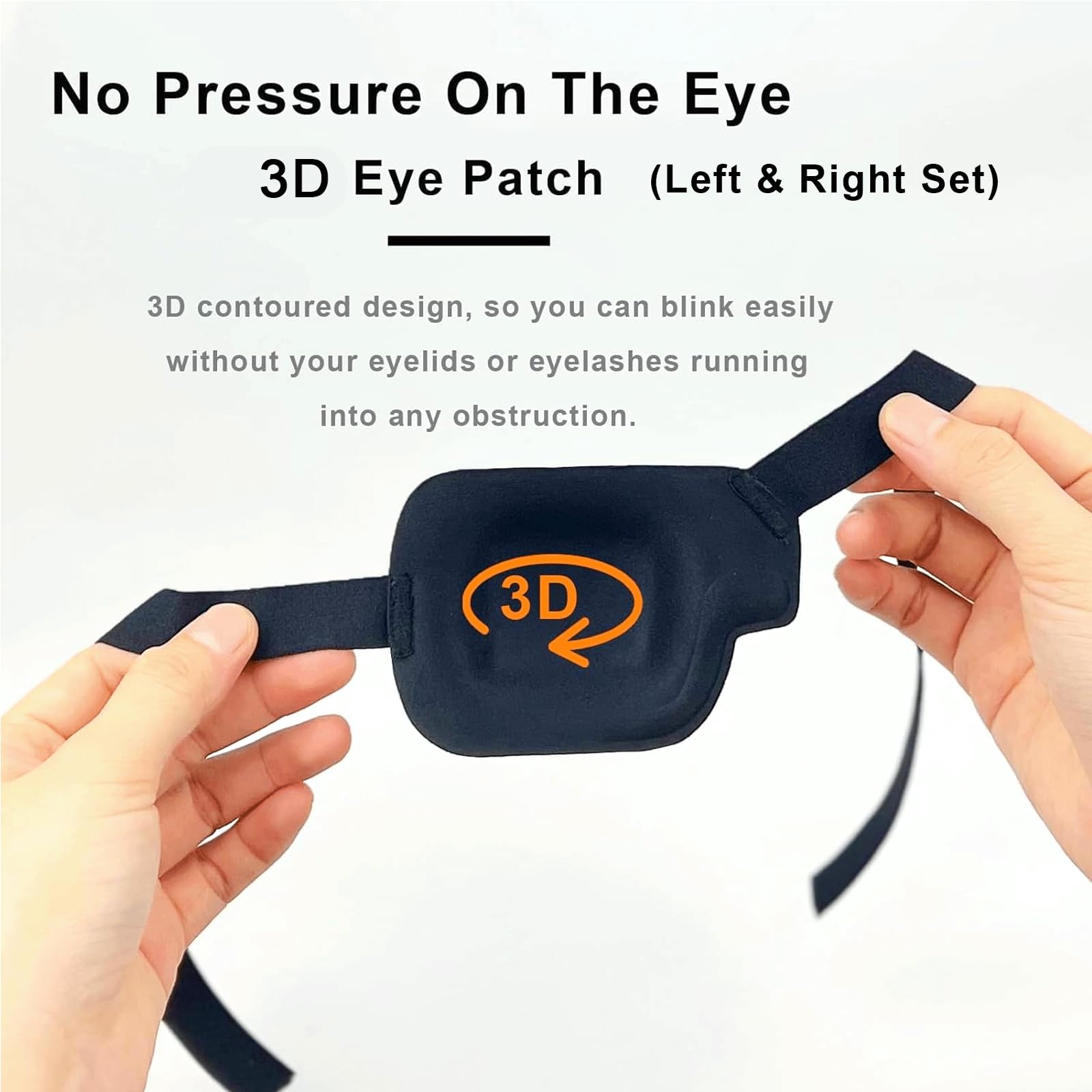 Soft cotton material of THSIREE eye patch