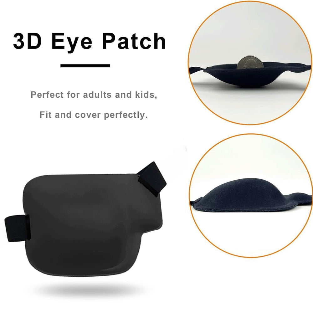 Two patches included left and right for THSIREE eye patch set