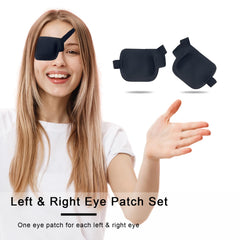 3D contoured design prevents eyelid contact