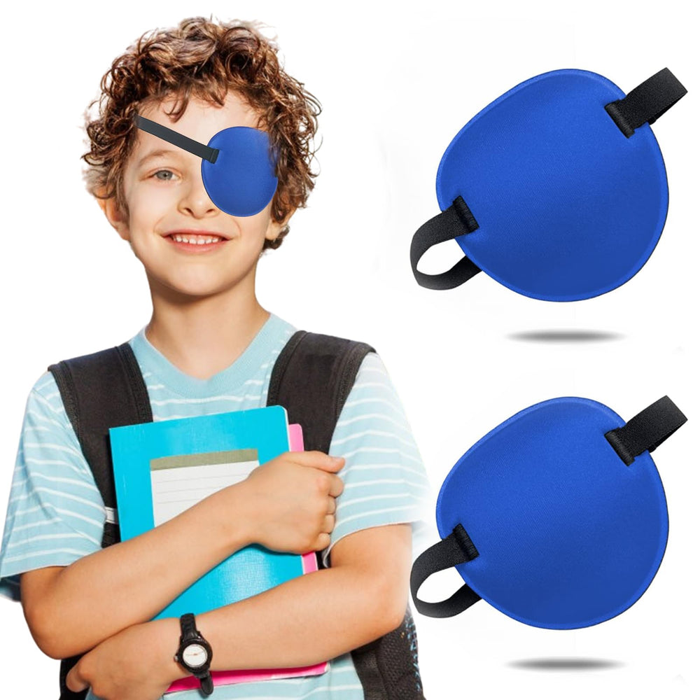 THSIREE Blue Eye Patch 2-Pack – Front View