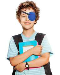 Blue THSIREE eye patch packaging