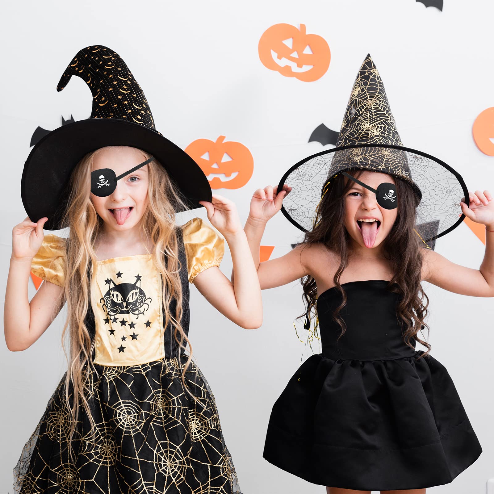 Soft EVA material used for comfortable pirate eye patch