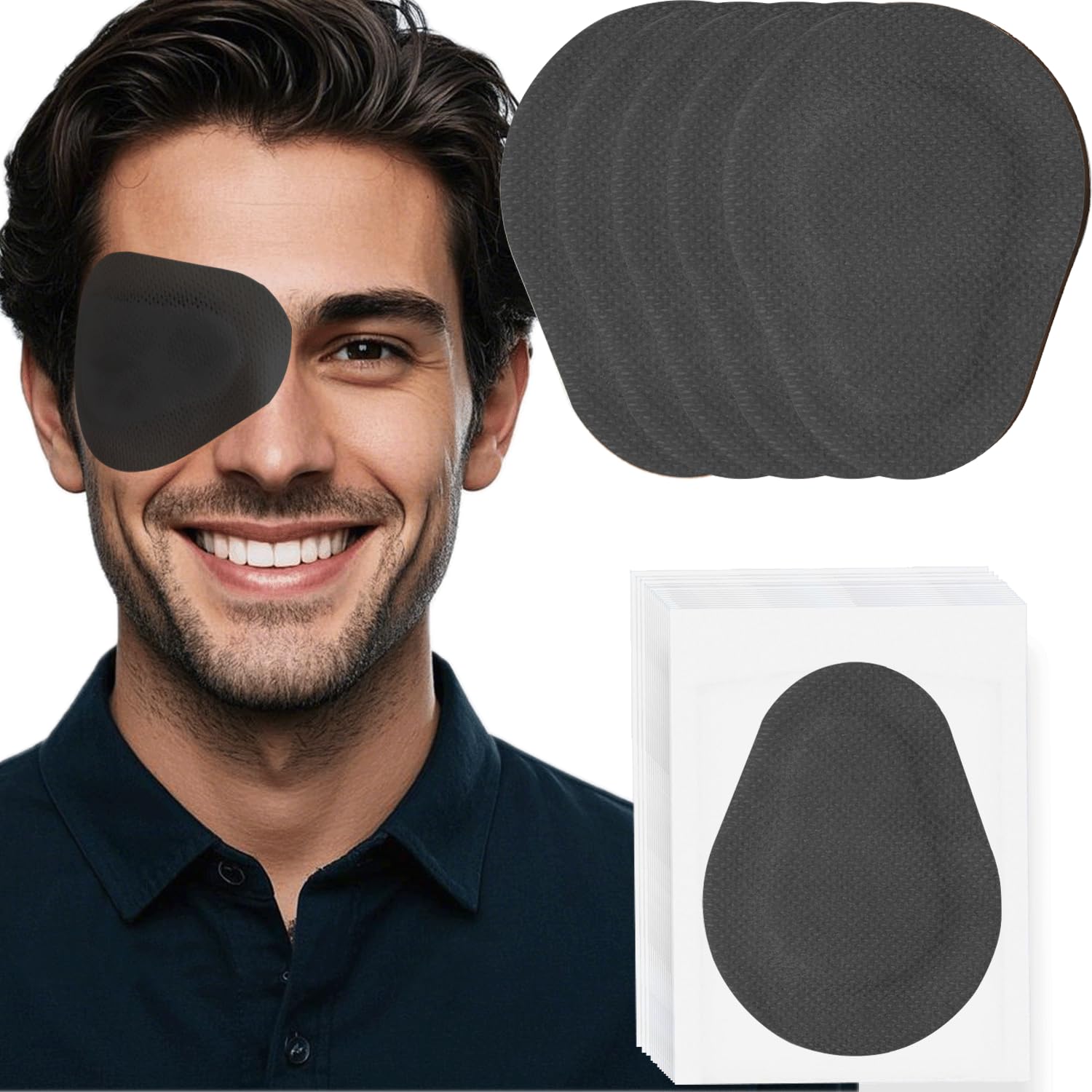 THSIREE eye patches for adults in large size