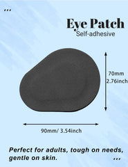 Large size eye patch in use during rest