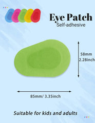Blue THSIREE adhesive eye patch