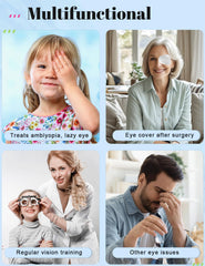 Soft non-woven cotton eye patches for comfortable wear