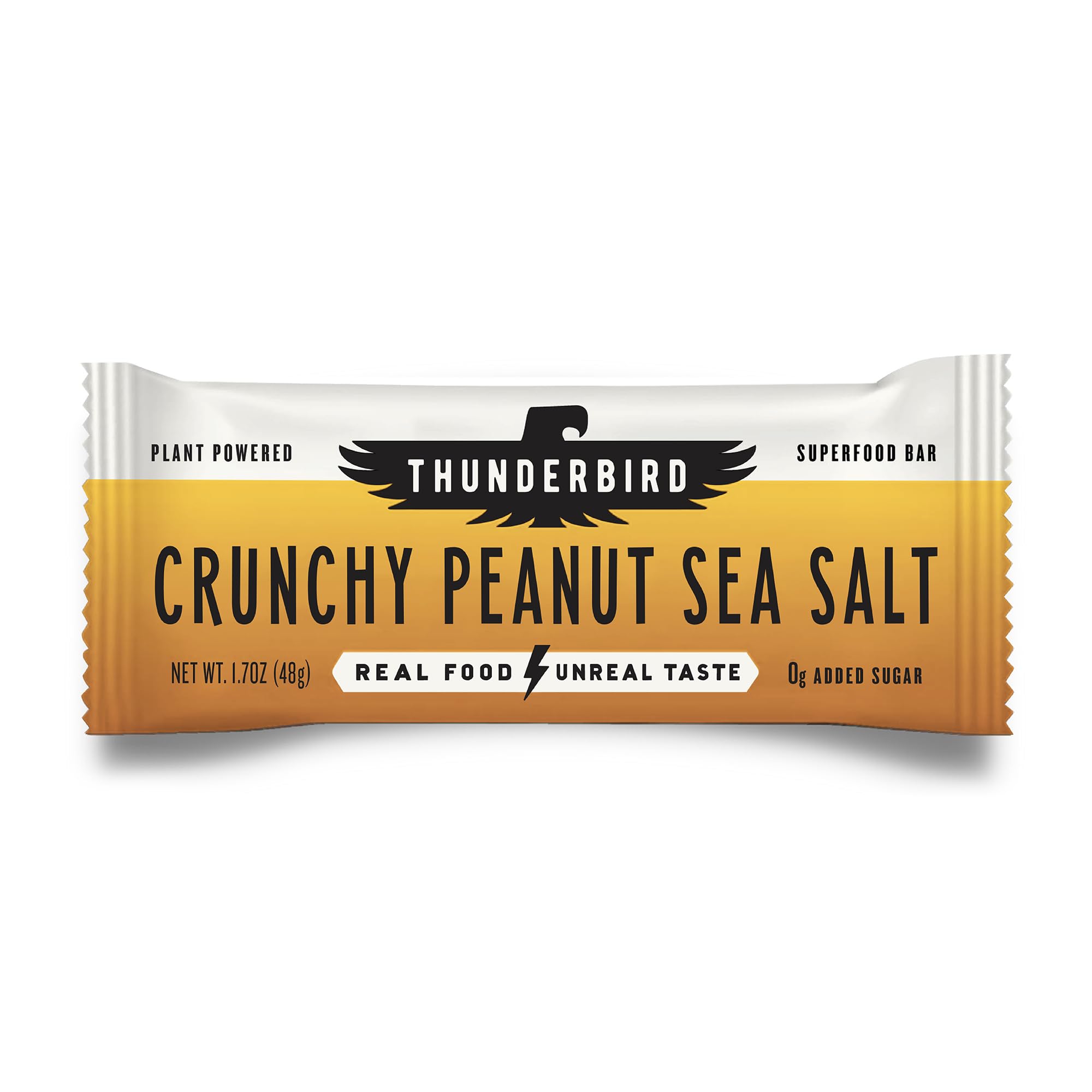 Thunderbird Bars energy snack box – crunchy peanut butter flavor