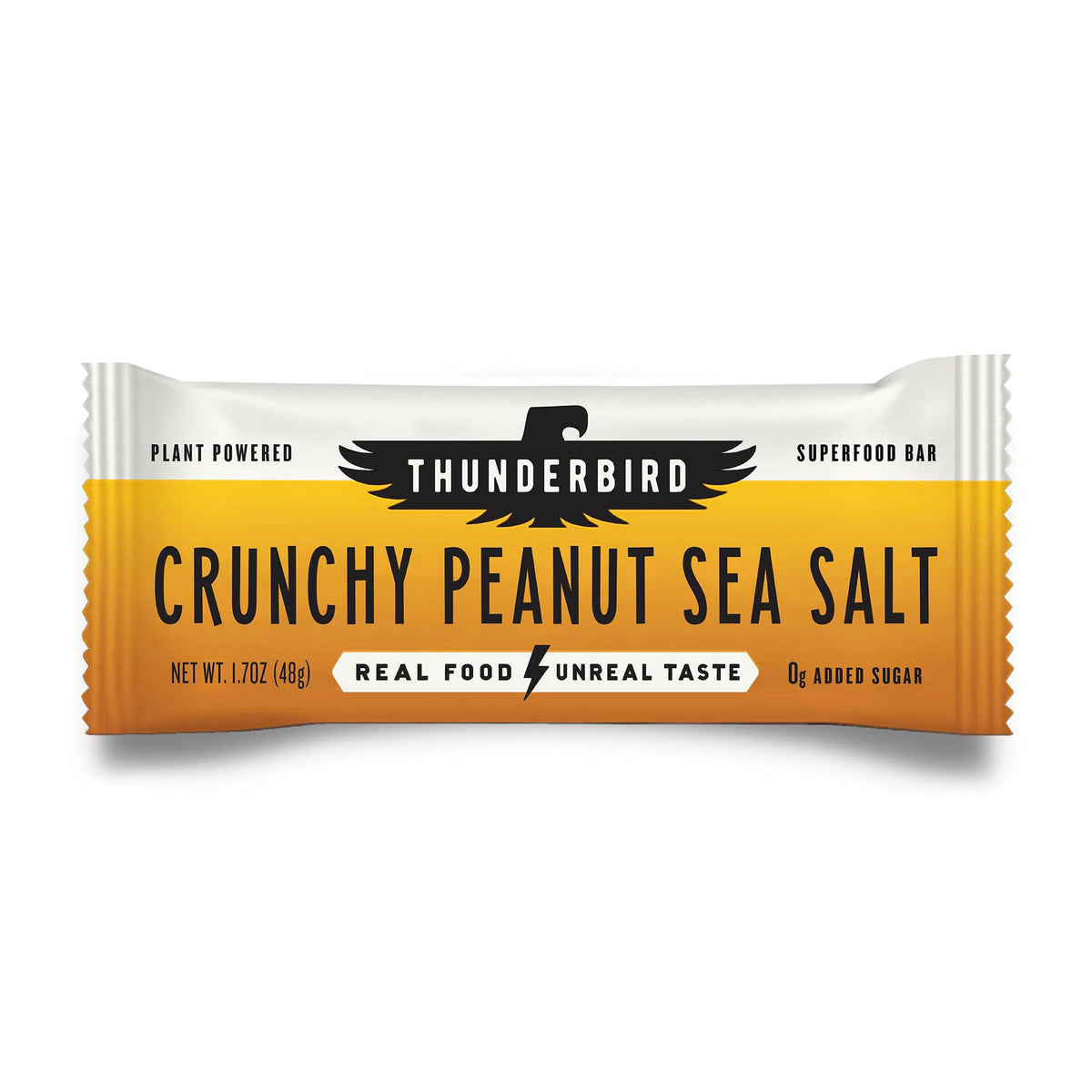 Thunderbird Bars energy snack box – crunchy peanut butter flavor
