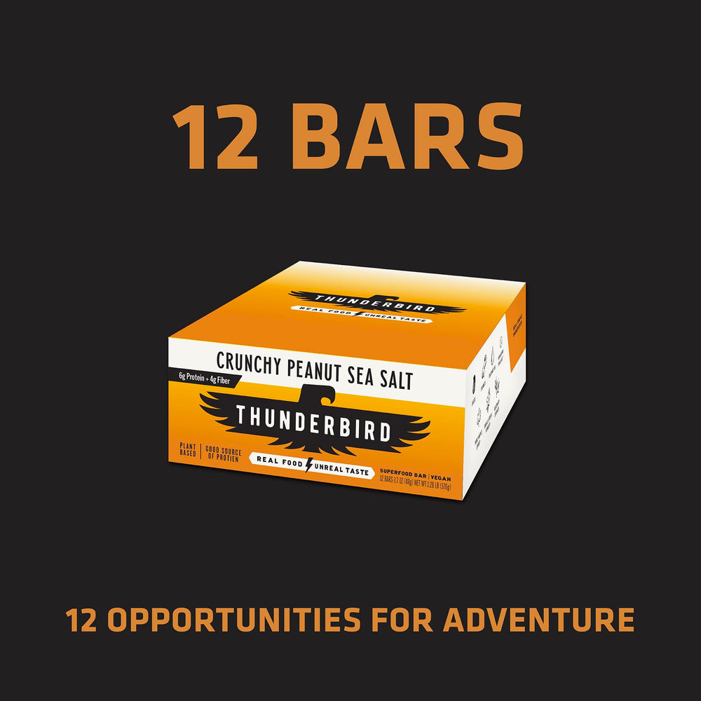 Ingredients of Thunderbird Bars include dates, nuts, and chia seeds