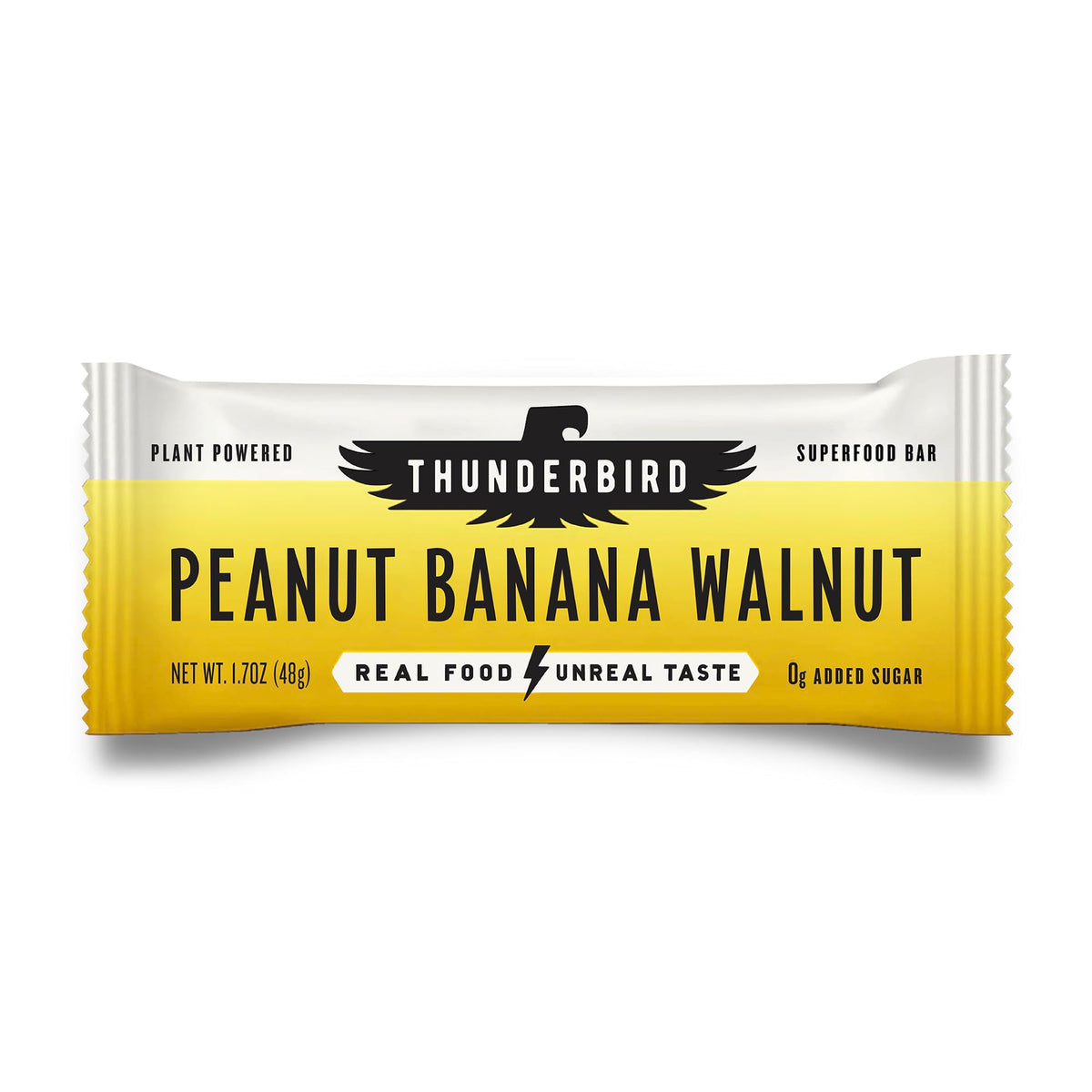 Thunderbird Bars Peanut Banana Walnut energy snack 1.7 oz bar - gluten-free and protein-rich