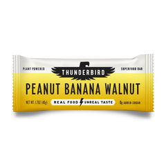 Thunderbird Bars Peanut Banana Walnut energy snack 1.7 oz bar - gluten-free and protein-rich