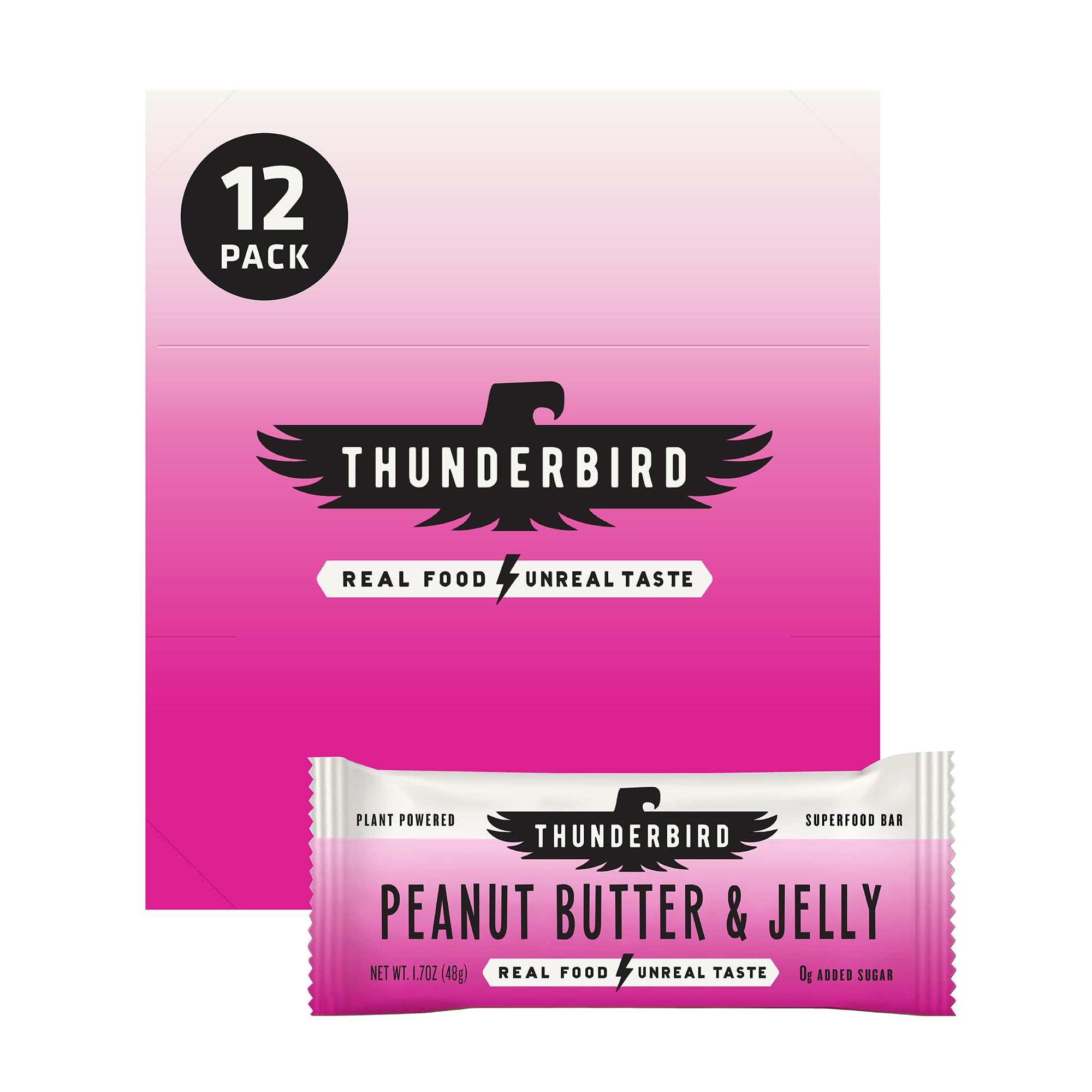 Thunderbird Bars vegan-non-gmo-label highlights plant-based, non-GMO snack options for mindful eating.