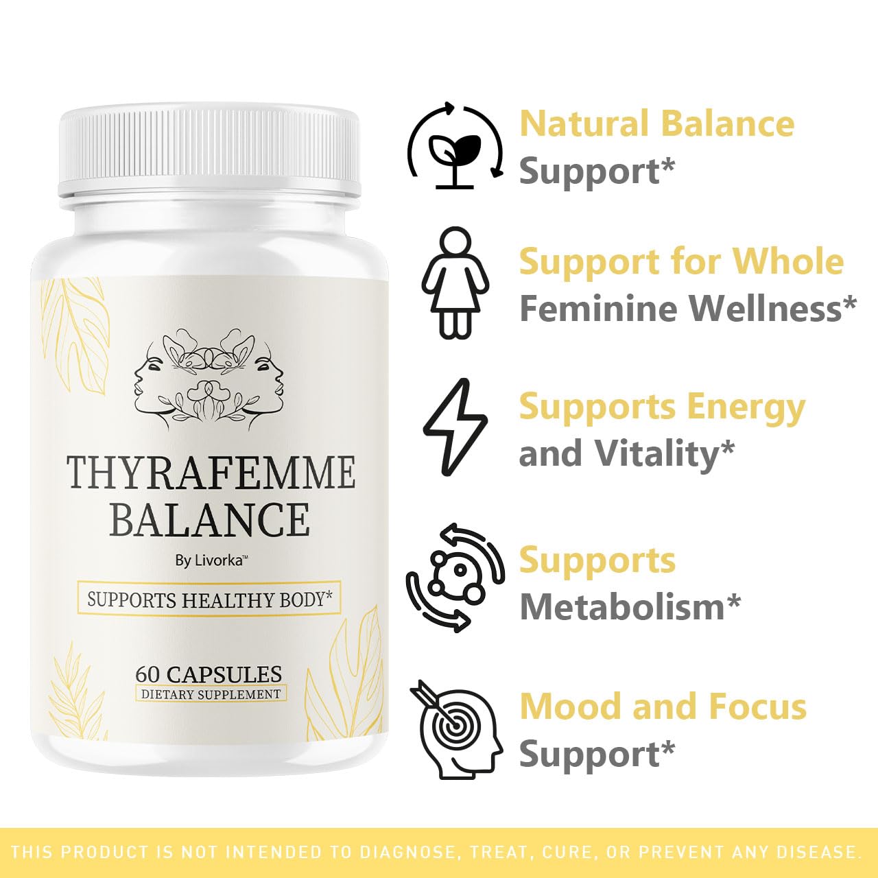 Two ThyraFemme Balance supplement bottles in a 2-pack