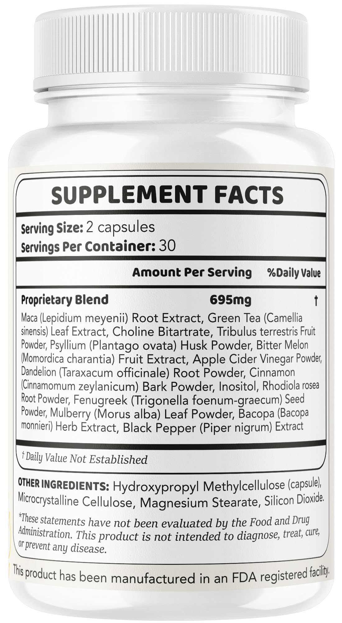 ThyraFemme Balance label - new advanced formula