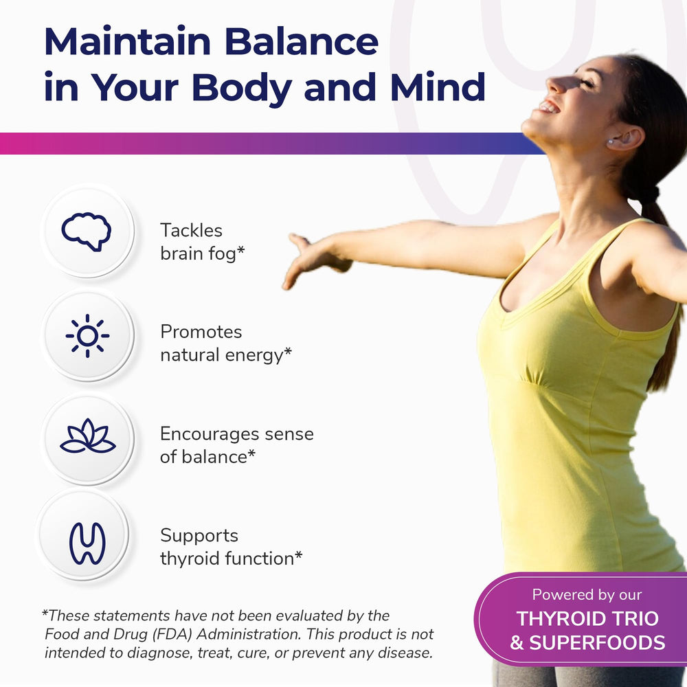 Zinc, selenium, and copper minerals for thyroid support