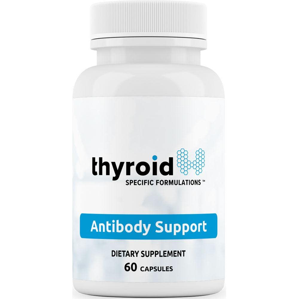 Thyroid Specific Formulations front bottle view showing product benefits