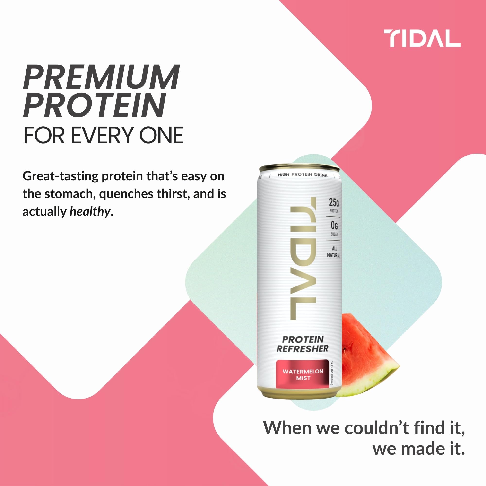 Close-up of BCAAs and grass-fed whey ingredients in TIDAL Protein Refresher