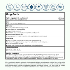 Tidalove Maxi Pack containing 248 fluoride toothpaste tablets