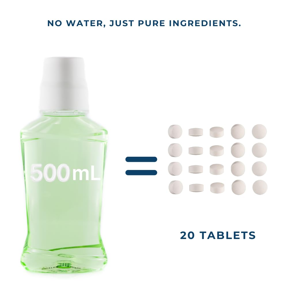 Fresh breath result after using Tidalove Mouthwash Tablets