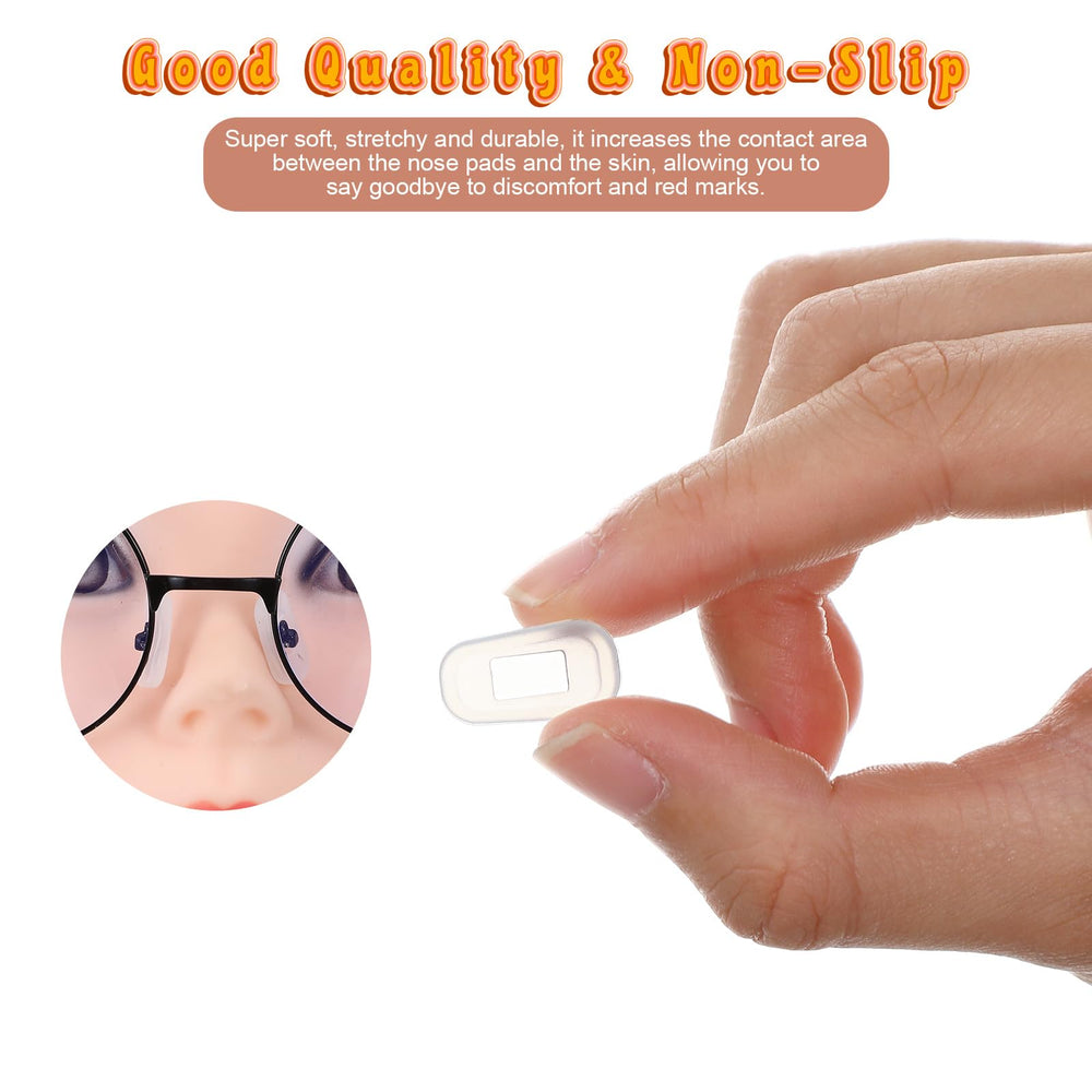 Rectangular nose pad hole dimensions 0.7x0.5 cm