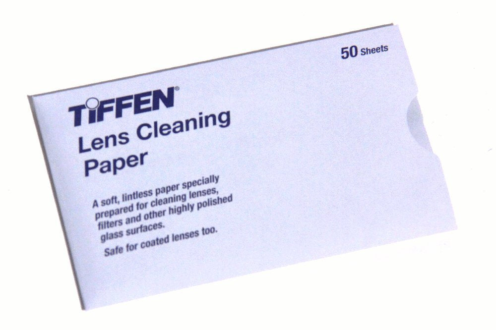 Tiffen lens cleaning tissue paper pack of 50 sheets - front view