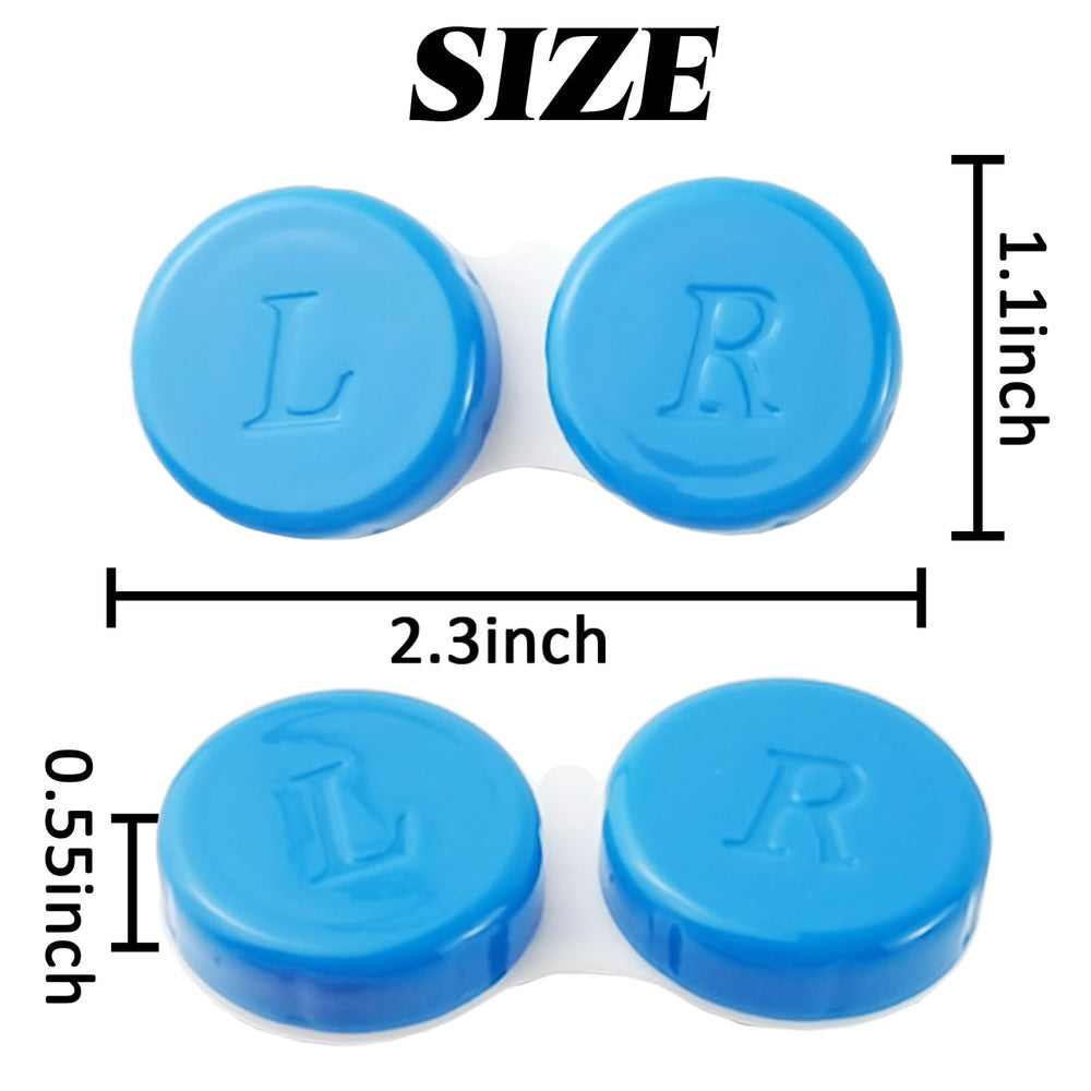 Close-up of screw-top lid with L and R markings on TIHOOD lens case