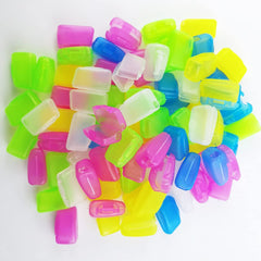 TIHOOD toothbrush head cover in blue color