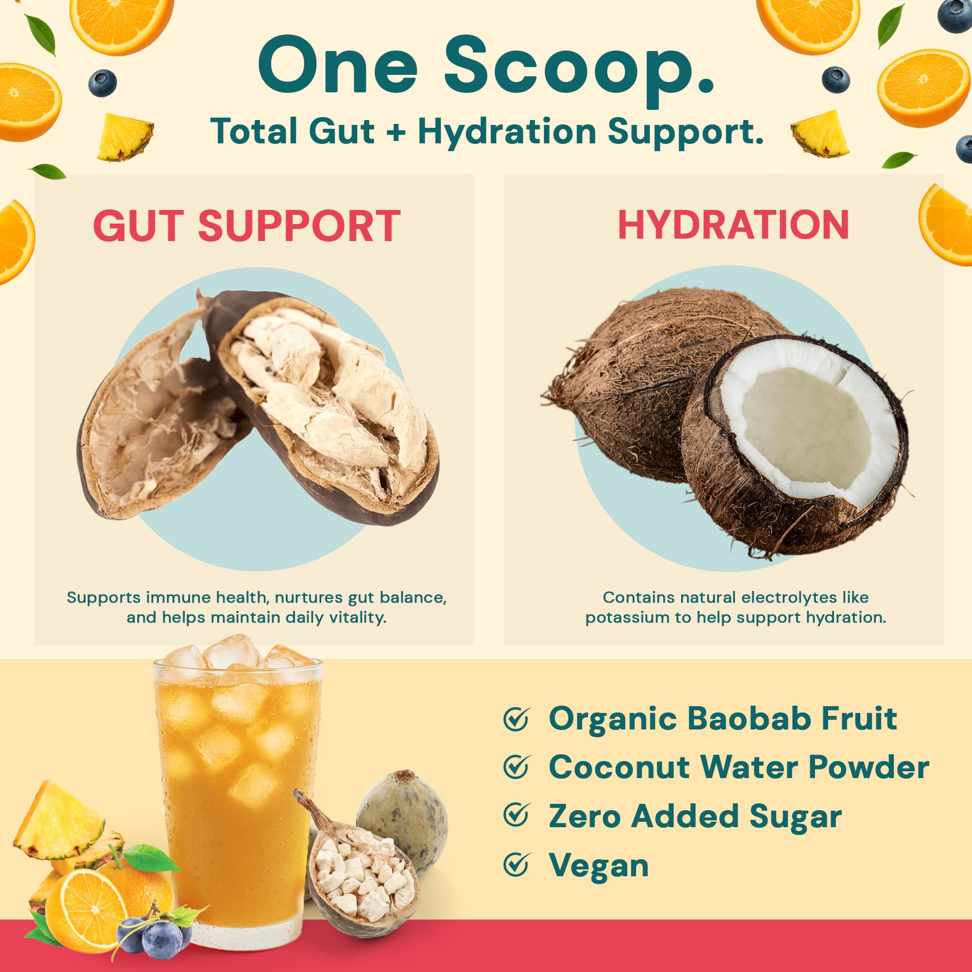 Tiiga coconut-water powder blend demonstrates refreshing hydration with electrolytes