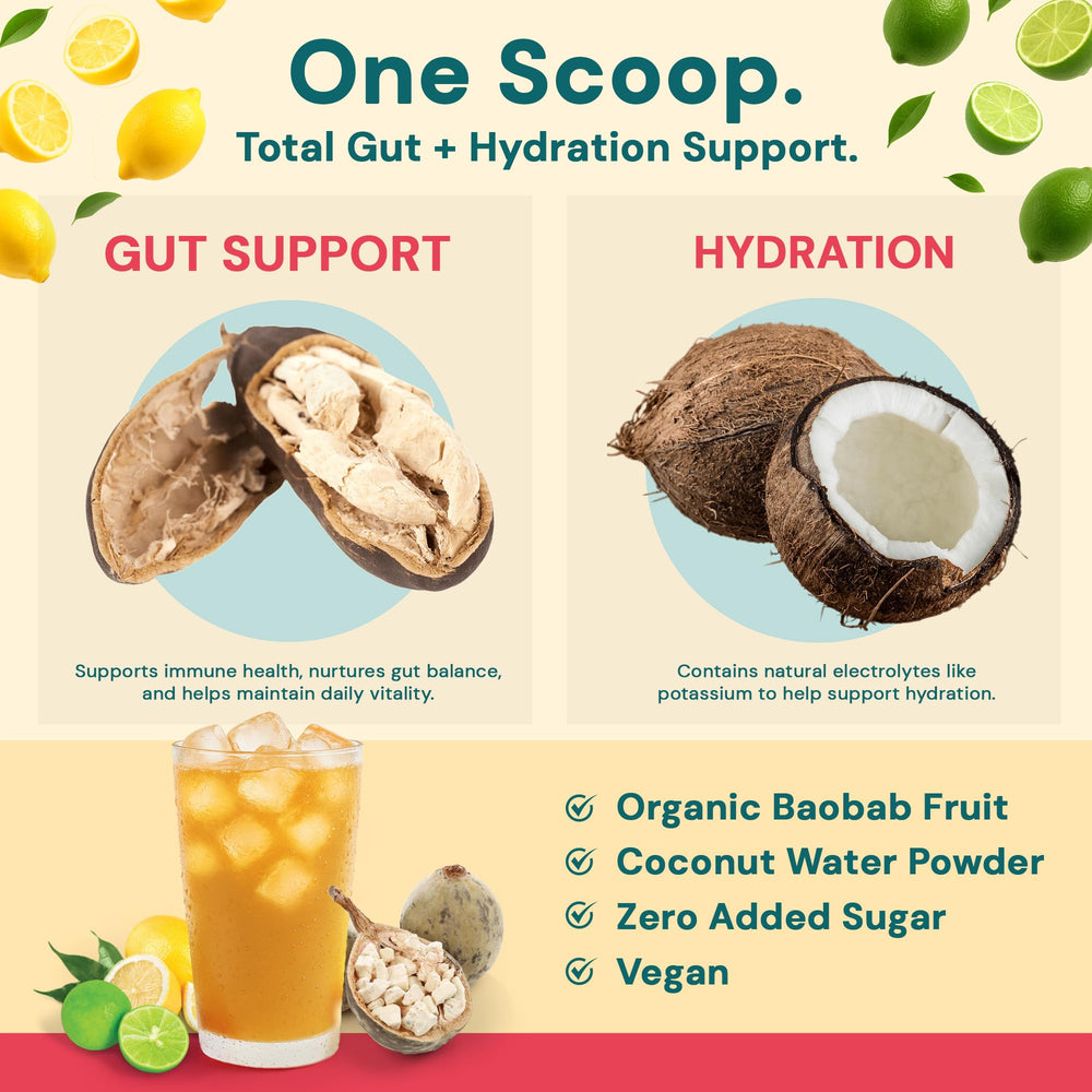 Tiiga dairy-free gut support fiber emphasizes comfortable digestion.