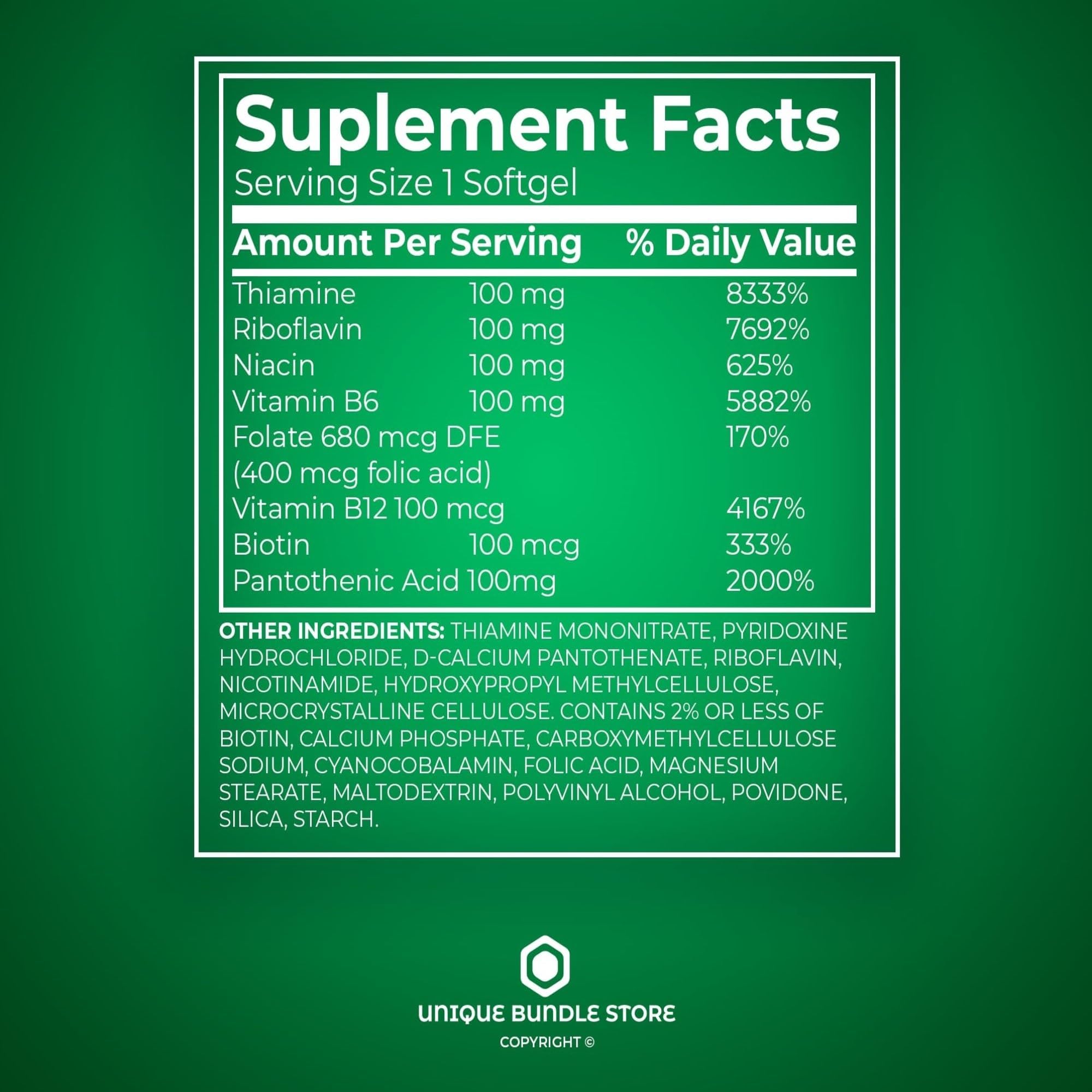 Timed-Release B Complex 100 bottle with packaging