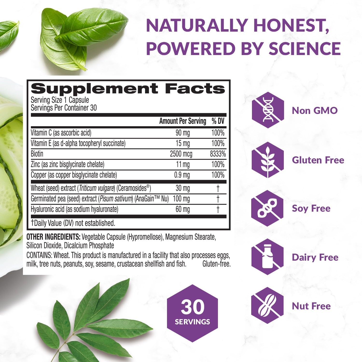 Timeless Beauty 30-capsule bottle on white background