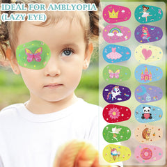 Latex-free breathable eye patches for kids