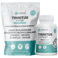 Tinnitus relief pills bottle front view