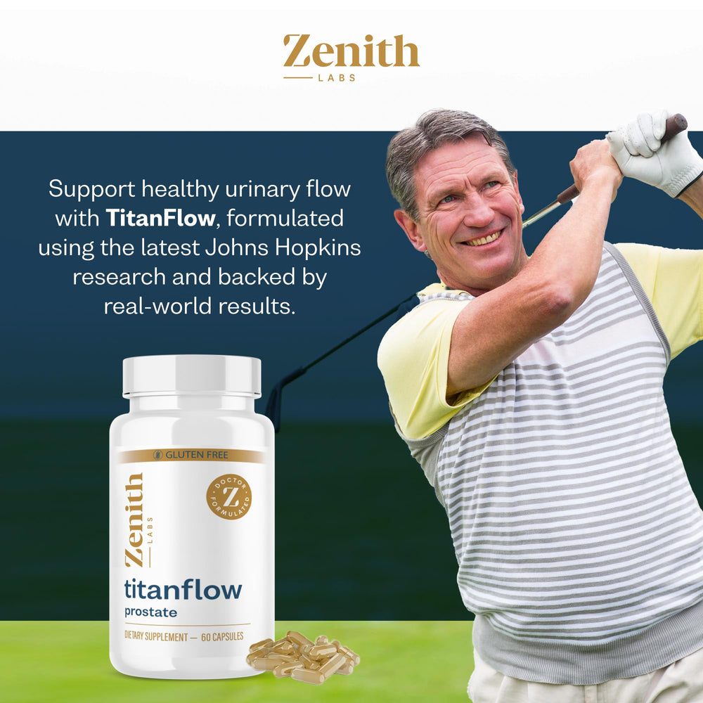 TitanFlow two capsules daily dosage serving