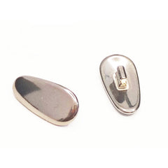 Titanium eyeglass nose pads package content illustration