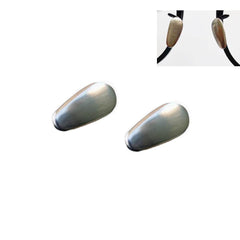 Nose pads shown with various glasses frames