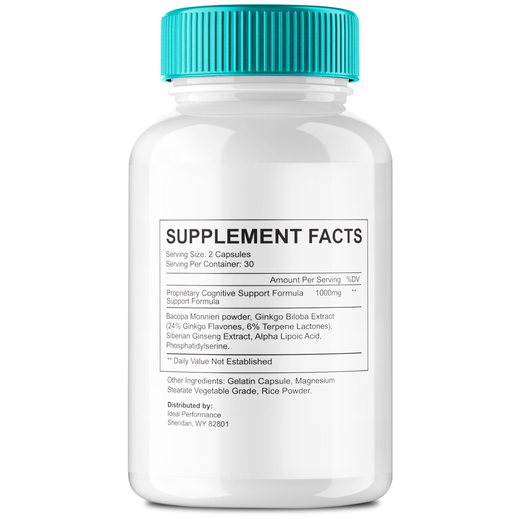 Tiworlde Memory Boost Capsules packaging and bottle