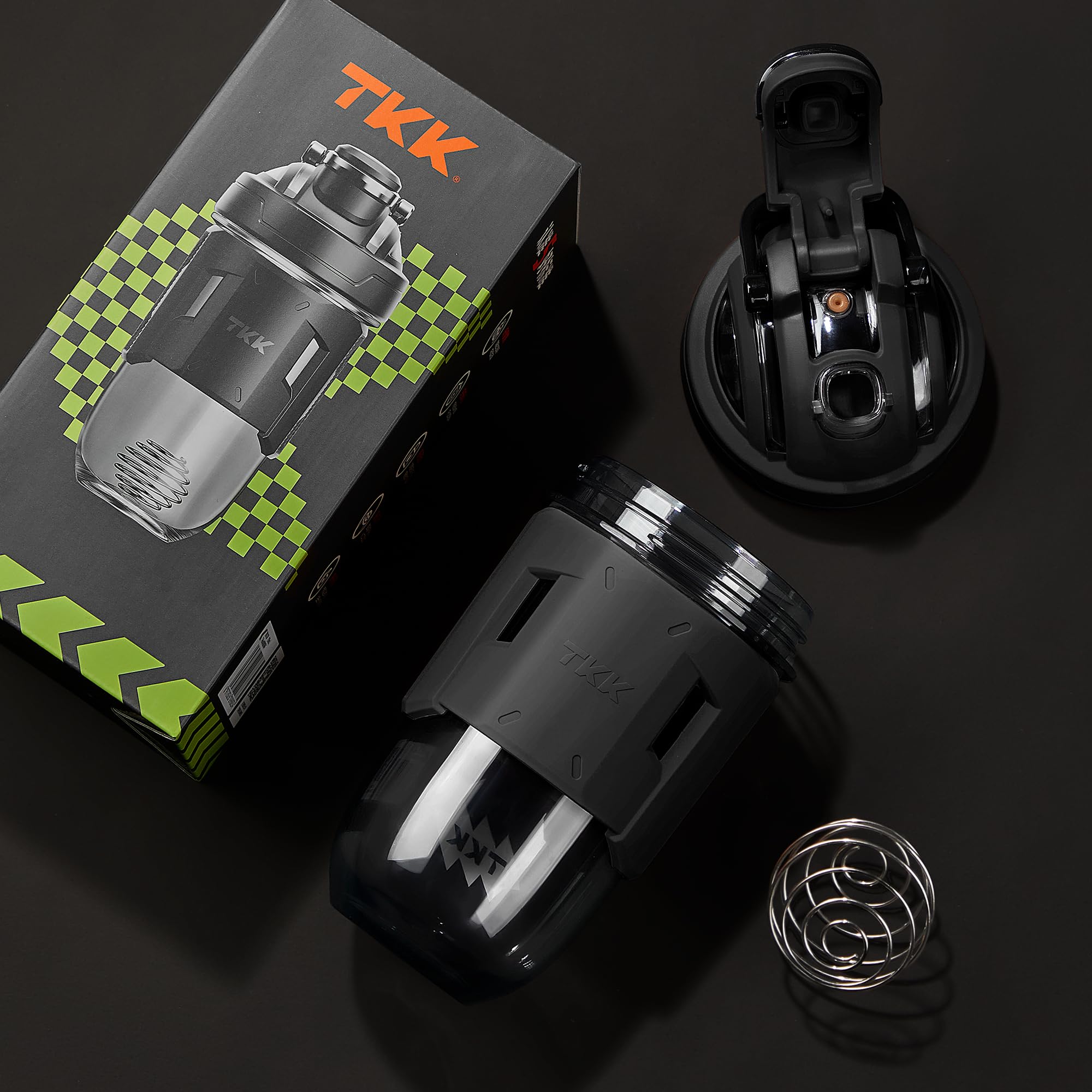 TKK Shaker Hidden Carry Handle design for easy transport