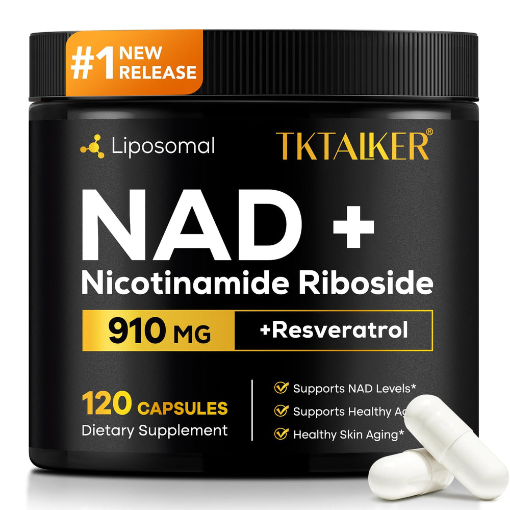 TKTALKER NAD supplement bottle 120 capsules