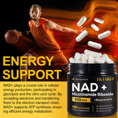 Ingredients: Nicotinamide Riboside, Resveratrol, Quercetin