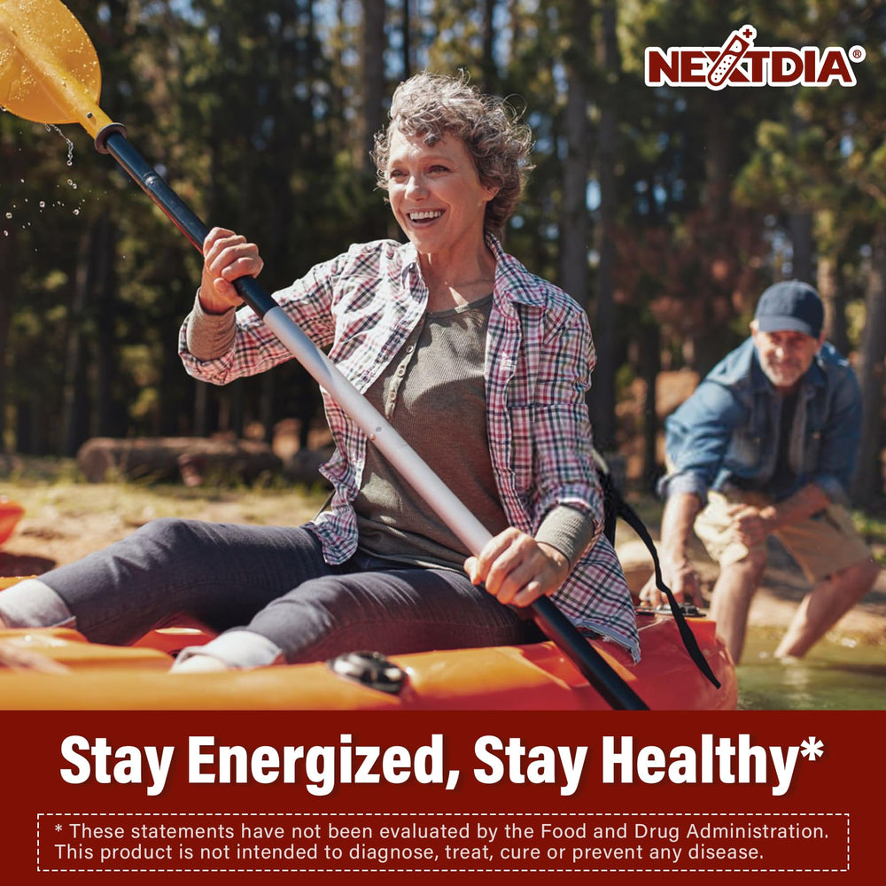 Concept image of energy and focus with gummies