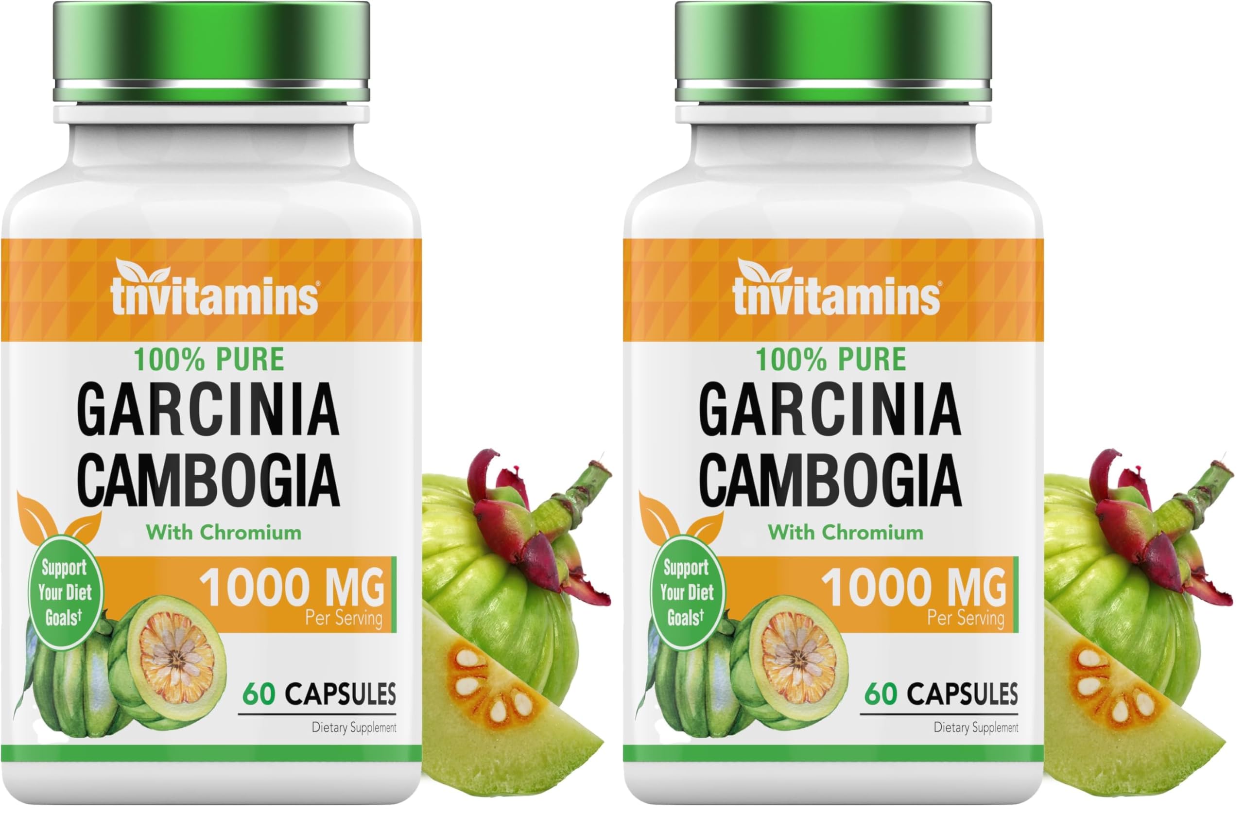 tnvitamins Garcinia Cambogia bottle front for all-natural appetite support.