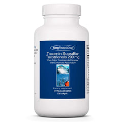 Allergy Research Group Tocomin SupraBio Tocotrienols 200 mg bottle - front view