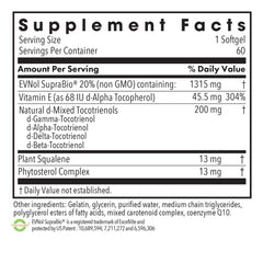 Blend of alpha, beta, gamma and delta tocotrienols illustration