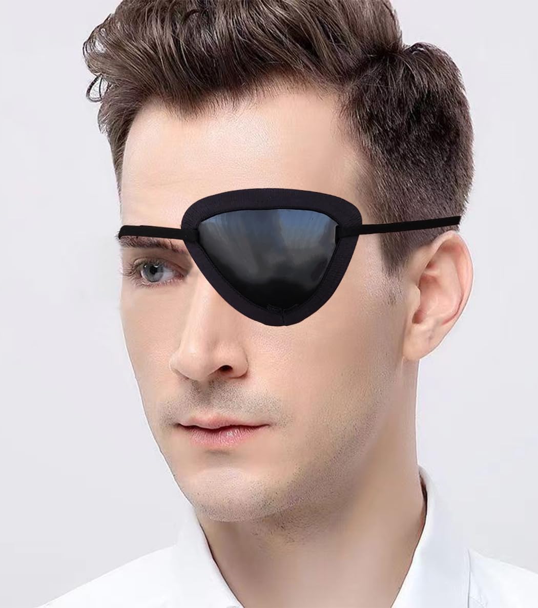 Package includes 3 hard-shell eye masks for daily use