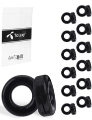 Tolaxy 12-pairs slip-on eyeglass ear grips packaging
