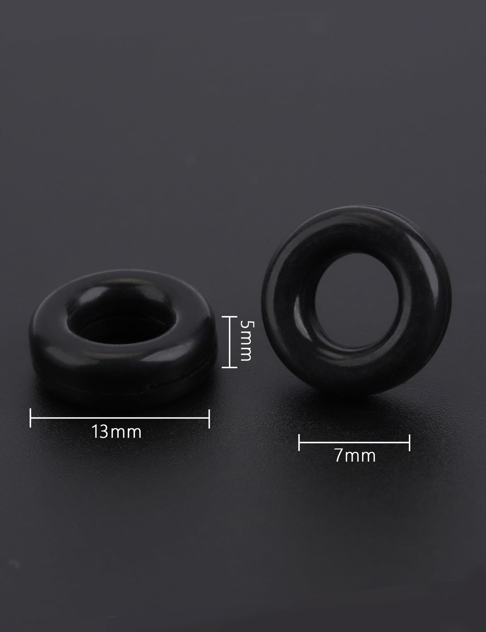 Soft silicone anti-slip ear grips for eyewear