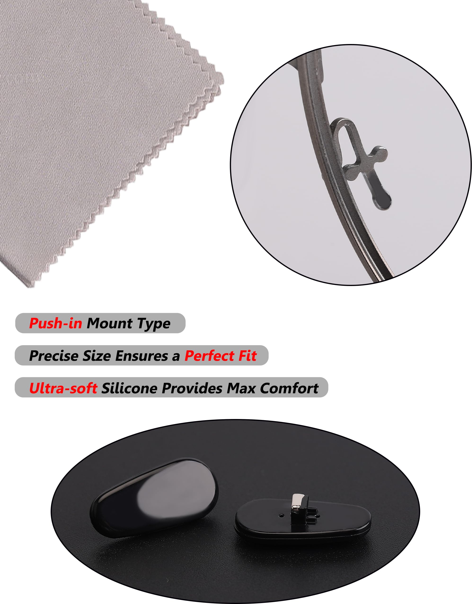 Plug-in mounting for quick tool-free installation