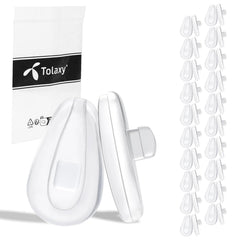 Tolaxy soft silicone nose pads compatible with Oakley Socket 5.0 OX3217 and Socket 5.5 OX3218
