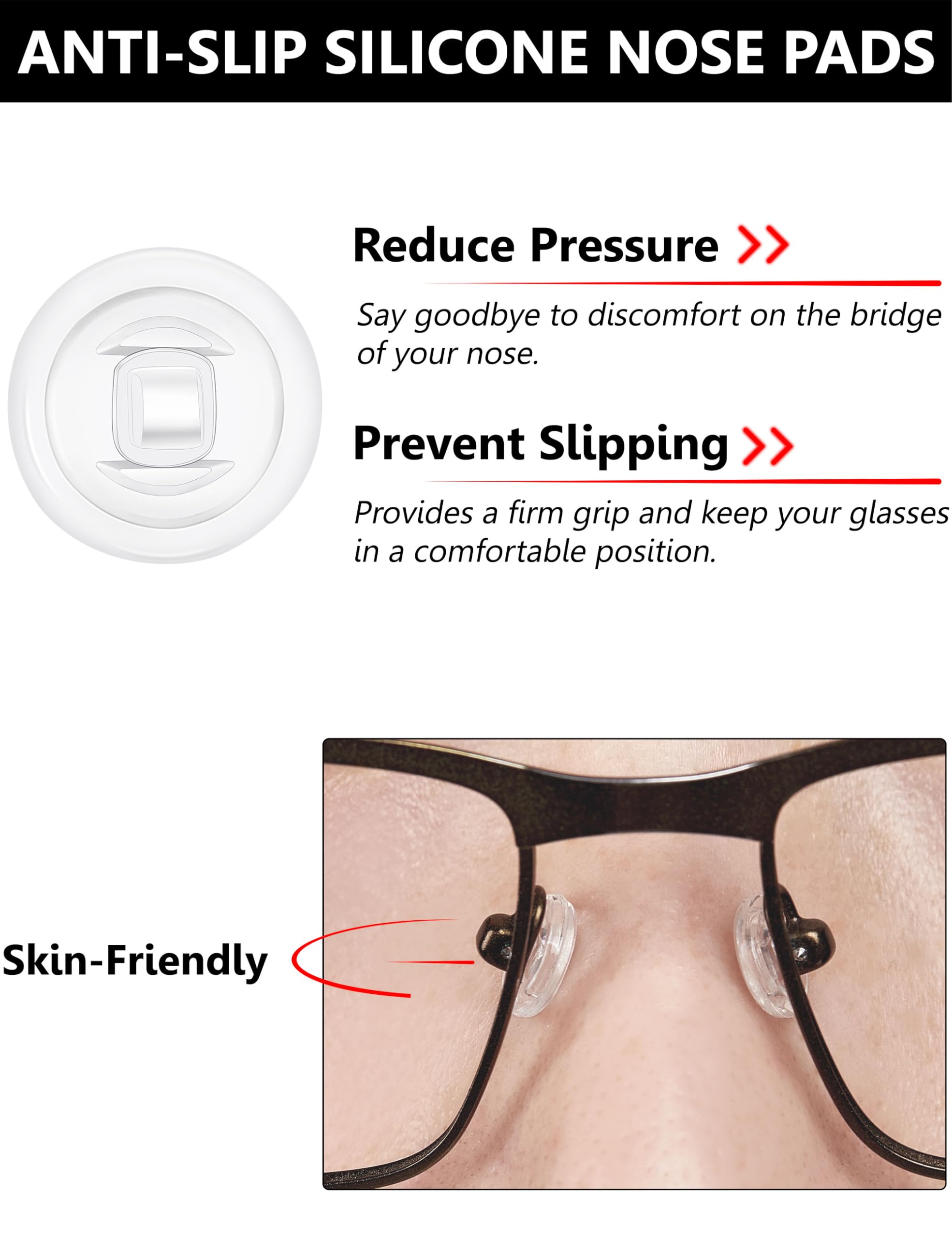 Easy screw-in installation with included screwdriver and screws